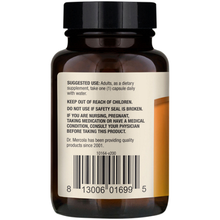 Mercola Liposomal Vitamin D3 bottle view 4
