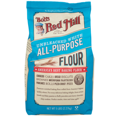 Bobs Red Mill Unbleached White All Purpose Flour 5 Pound Flour eBay