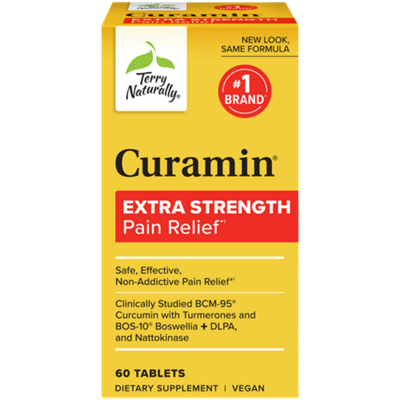 Curamin Extra Strength - Safe & Effective Pain Relief (60 Tablets)
