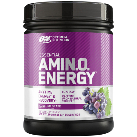 Optimum Nutrition Essential Amino Energy Concord Grape container front