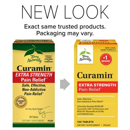 Terry Naturally Curamin Extra Strength Pain Relief tablets view 2