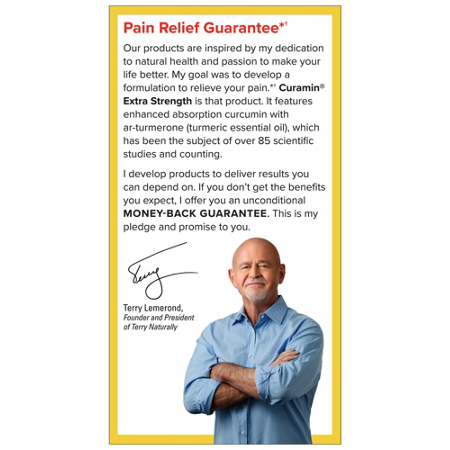 Curamin Extra Strength Pain Relief with Terry Lemerond