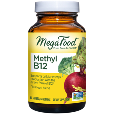 Methyl Vitamin B12 - Active Coenzyme Form (60 Tablets)