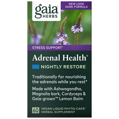 Adrenal Health Nightly Restore - Adapt & Balance (60 Vegan Liquid Capsules)