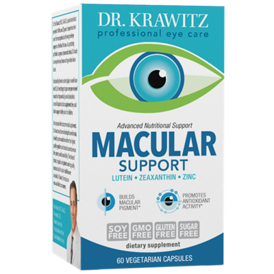 Macular Support with Lutein, Zeaxanthin & Zinc (60 Vegetarian Capsules)