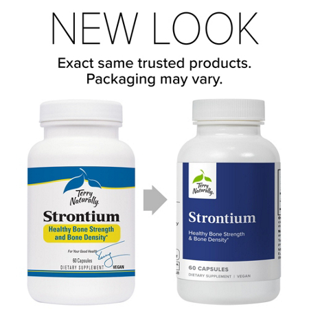 Terry Naturally Strontium Healthy Bone Strength and Density capsules view 2