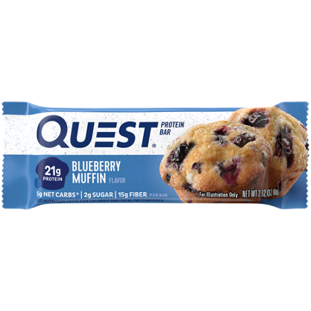 Quest Nutrition Blueberry Muffin Protein Bar view 4