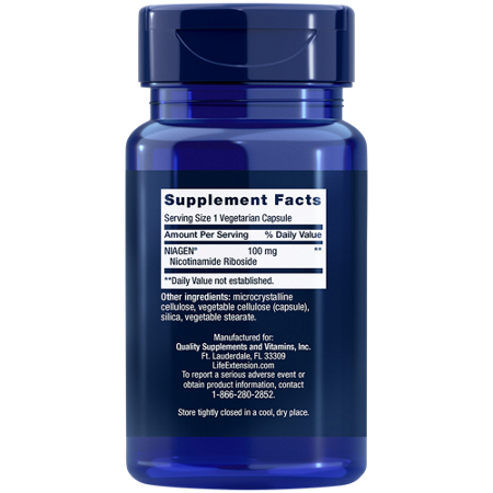 Life Extension NAD+ Cell Regenerator capsules 100 MG view 3