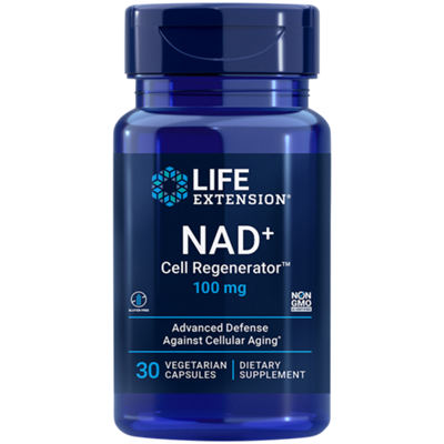 NAD+ Cell Regenerator – 100 MG (30 Vegetarian Capsules)