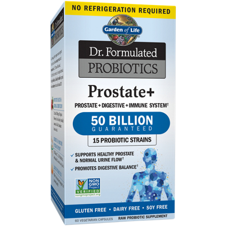 Dr Formulated Probiotics Prostate+ box front