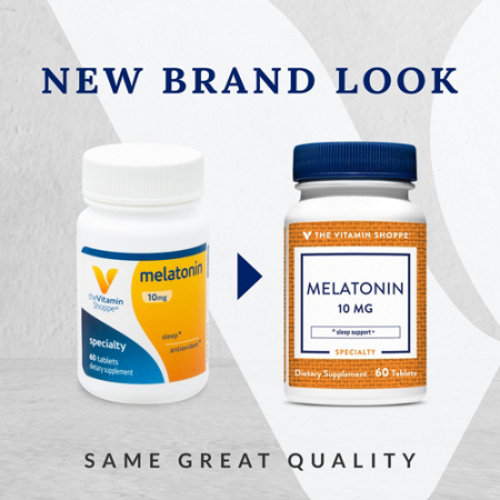 The Vitamin Shoppe Melatonin for Sleep Support 10 MG alternate view 2