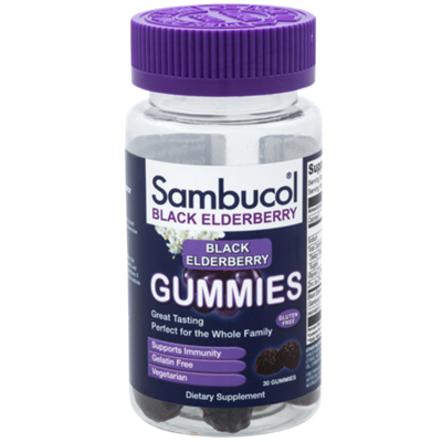 Sambucol Black Elderberry Gummies (30 Gummies)