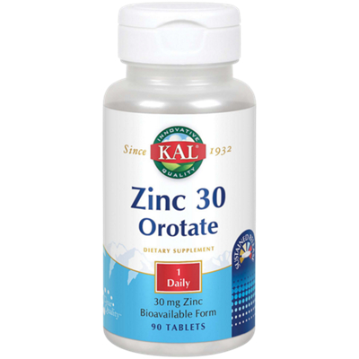 Zinc Orotate Bioavailable Form 30 MG (90 Tablets) eBay