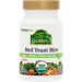Natures Plus Organic Whole Food Red Yeast Rice capsules bottle front