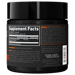 Supplement Facts label for KAGED C-HCl Creatine HCl Unflavored 750 MG