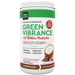 Green Vibrance Plant-Based Superfood Powder Chocolate Coconut bottle front
