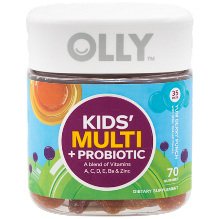Olly Kids' Gummy Multivitamin plus Probiotics Berry view 2
