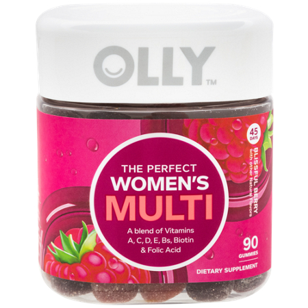 Olly Women's Gummy Multivitamin Berry gummies view 2