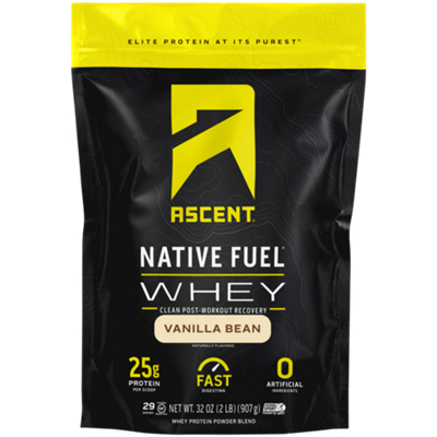 Ascent Native Fuel Whey - Vanilla Bean