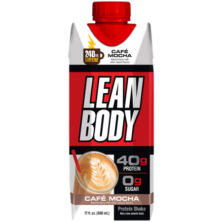Labrada Nutrition Lean Body Protein Shake Cafe Mocha drink front