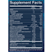 Supplement Facts label for BodyTech Electrolyte Fizz for Hydration Watermelon