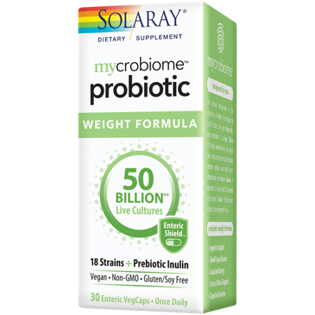 Solaray Mycrobiome Refrigerated Probiotic Weight Formula box view 5