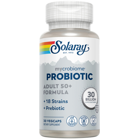 Solaray Mycrobiome Probiotic for Adults 50 plus capsules view 4