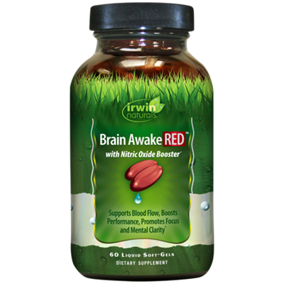 Brain Awake Red with Nitric Oxide Booster