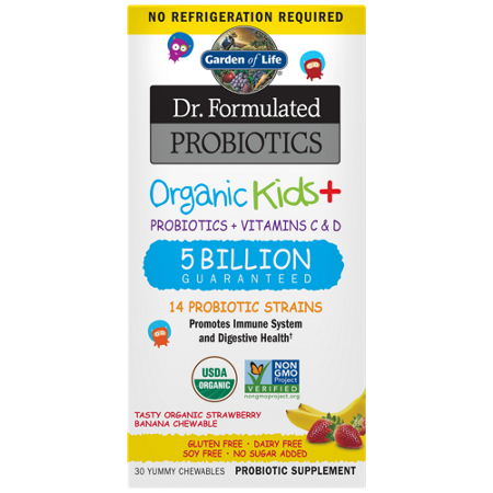 Garden of Life Dr Formulated Probiotics Organic Kids Chewables alternate view 2