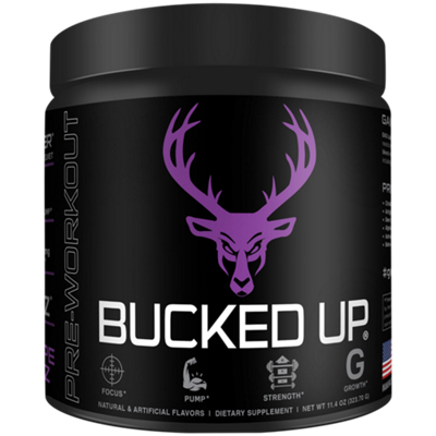 Bucked Up Pre-Workout - Grape Gainz (11.4 oz. / 30 Servings)