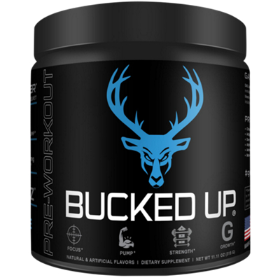 Bucked Up Pre-Workout - Blue Raz (11.11 oz. / 30 Servings)