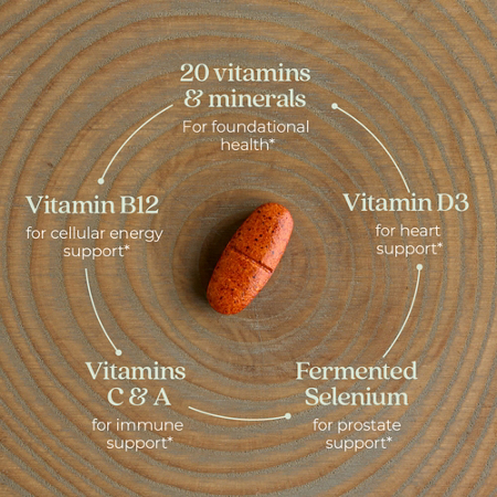 Every Man's Multivitamin One Daily for Men 55+ tablet view 5