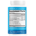 Supplement Facts label for NB Pure Liver Fend Detox and Cleanse