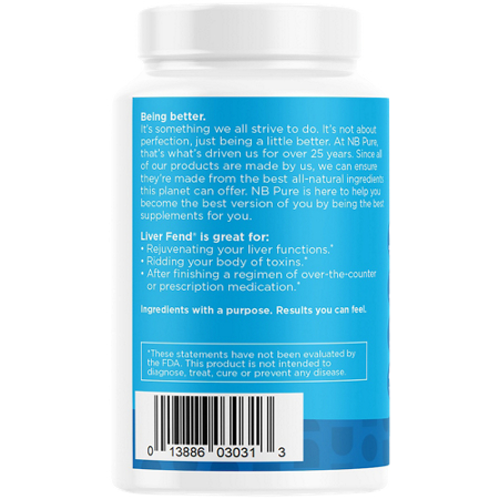NB Pure Liver Fend Detox and Cleanse capsules view 4