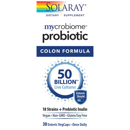 Solaray Mycrobiome Refrigerated Probiotic Colon Formula alternate view 2
