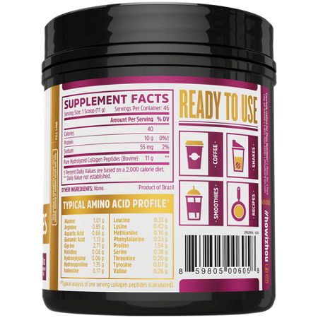 Zhou Nutrition Collagen Peptides Powder container view 3