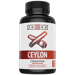 Zhou Nutrition Ceylon Cinnamon vegetarian capsules bottle front