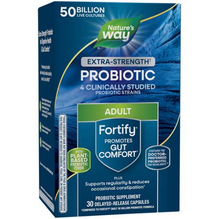Natures Way Primadophilus Fortify Daily Probiotic box front