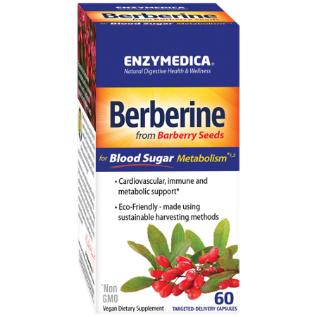 Enzymedica Berberine from Barberry Seeds box front