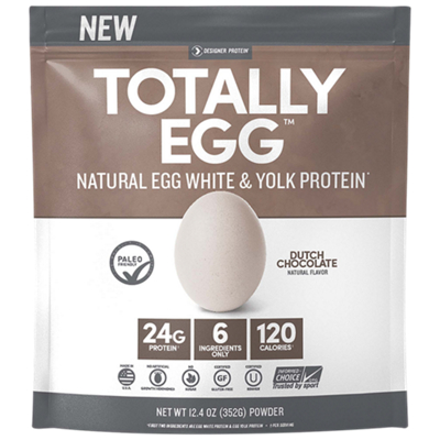 Totally Egg Natural Egg White & Yolk Protein Dutch Chocolate (11