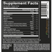 Supplement Facts label for RedCon1 Total War Pre-Workout Sour Gummy Bear