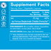 Supplement Facts label for Comfort Iron Vegetable Capsules 25 MG