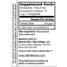 Natural Path Colloidal Silver 250 PPM Supplement Label