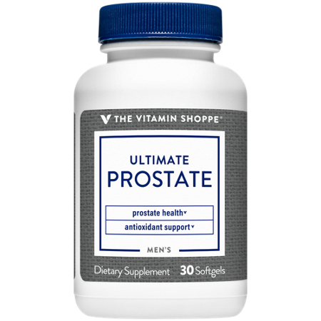 The Vitamin Shoppe Ultimate Prostate softgels bottle front