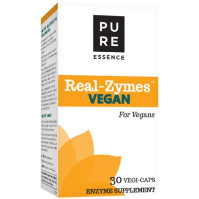 RealZymes™ VEGAN Diet Digestive Enzymes Supplement with Probiotics for Better Digestion Natural Support for Relief of Bloating, Gas, Belching, Diarrhea, Constip 