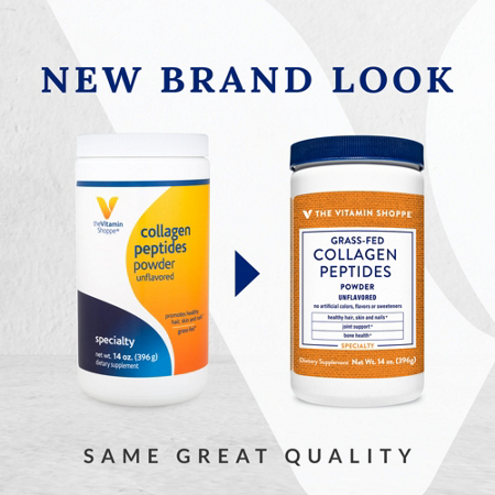 The Vitamin Shoppe Collagen Peptides Grass-Fed Powder view 2