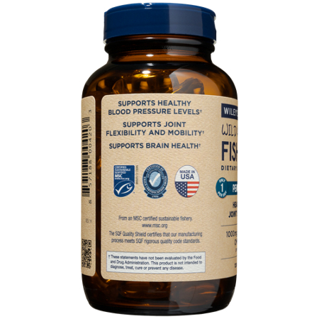 Wileys Finest Wild Alaskan Fish Oil Peak EPA softgels 1000 MG view 5