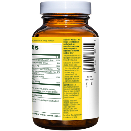 Megafood Daily Multivitamin for Men Over 55 tablets view 4