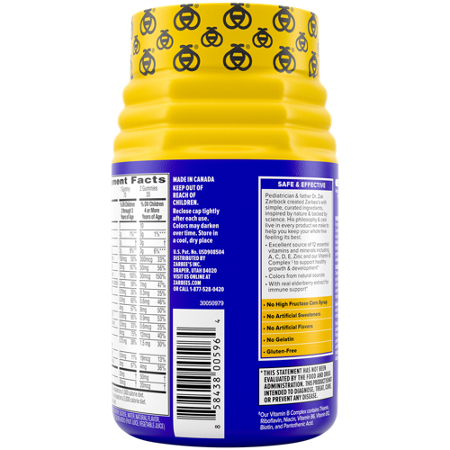 Zarbees Children's Complete Multivitamin Immune B-Complex gummies view 5