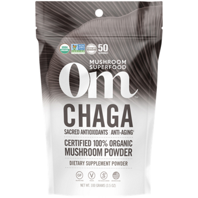 Organic Chaga Mushroom Powder (50 Servings)